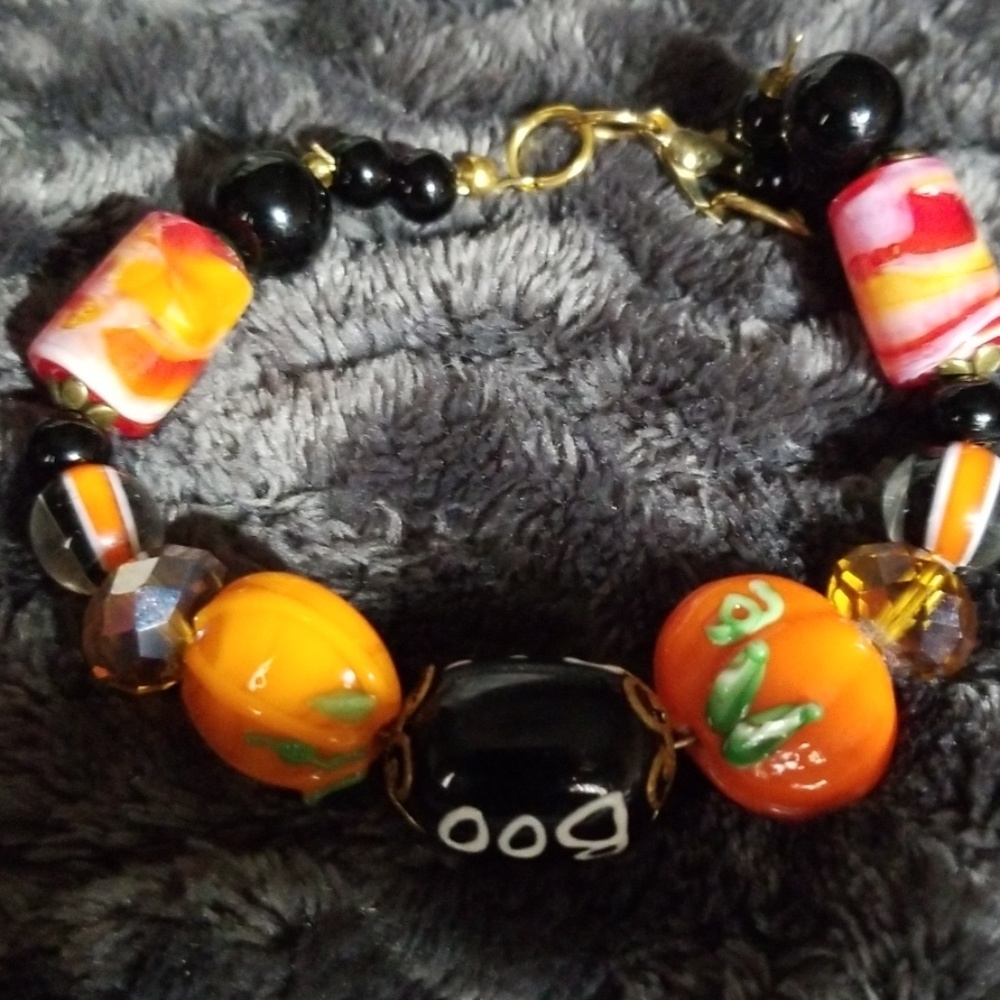 Happy Halloween bracelet
